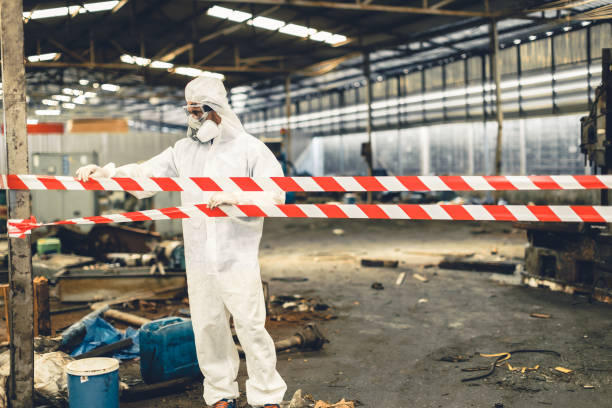 Professional Drug Lab Cleanup technician working in Mount Freedom, NJ